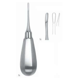 Bhalli International Professional Straight Bein Root Elevator – Premium Stainless Steel