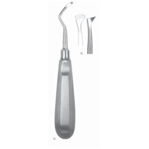 Bhalli International Cryer Root Elevator – Premium Curved Dental Extraction Instrument