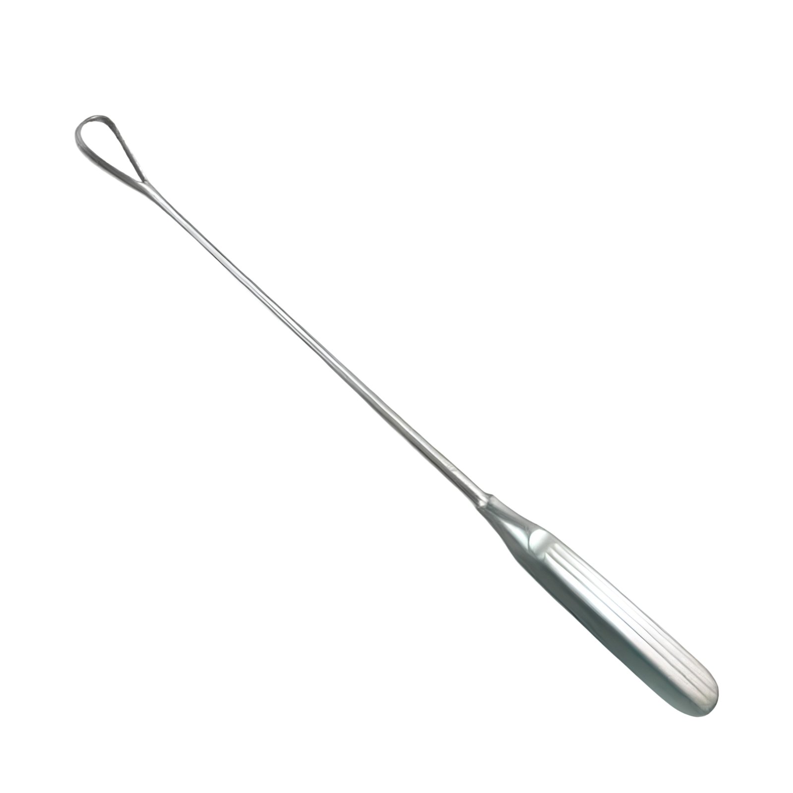 Krause nasal snare wire loop featuring a long, slender shaft and a teardrop-shaped wire loop handle, crafted from premium surgical stainless steel.